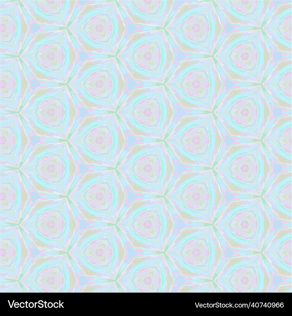 Abstract seamless colorful psychedelic print Vector Image