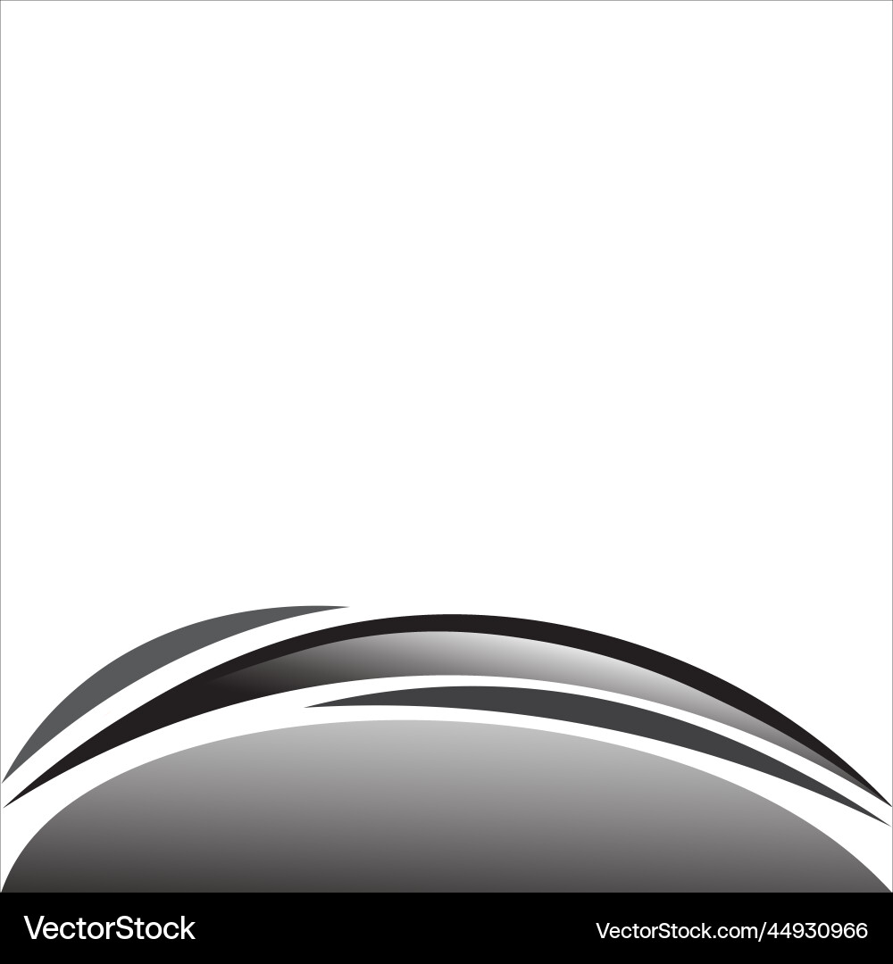 Header footer Royalty Free Vector Image - VectorStock