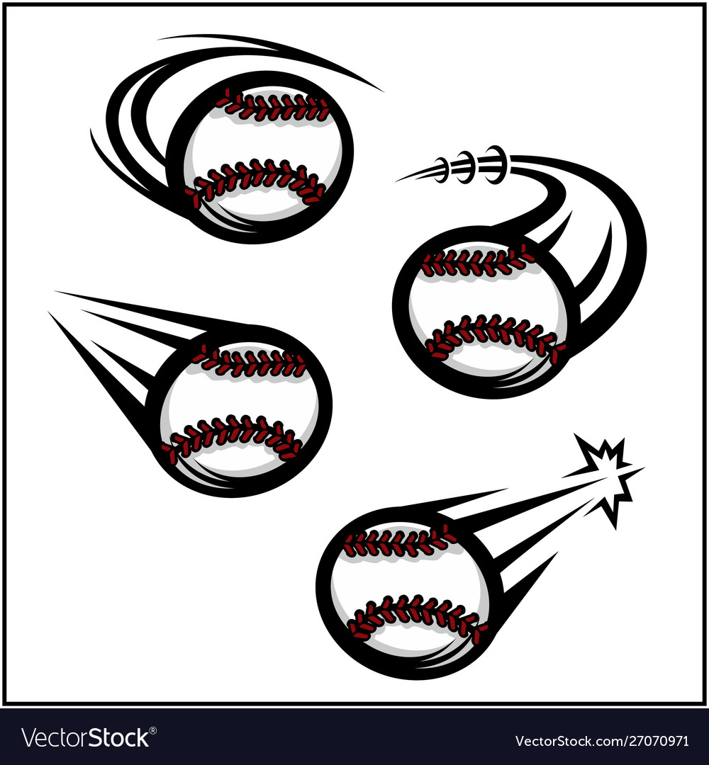 Vector Swooshes, Swishes, Whooshes, and Swashes for Baseball Tai Stock  Vector by ©bearsky23@yahoo.com 149682062