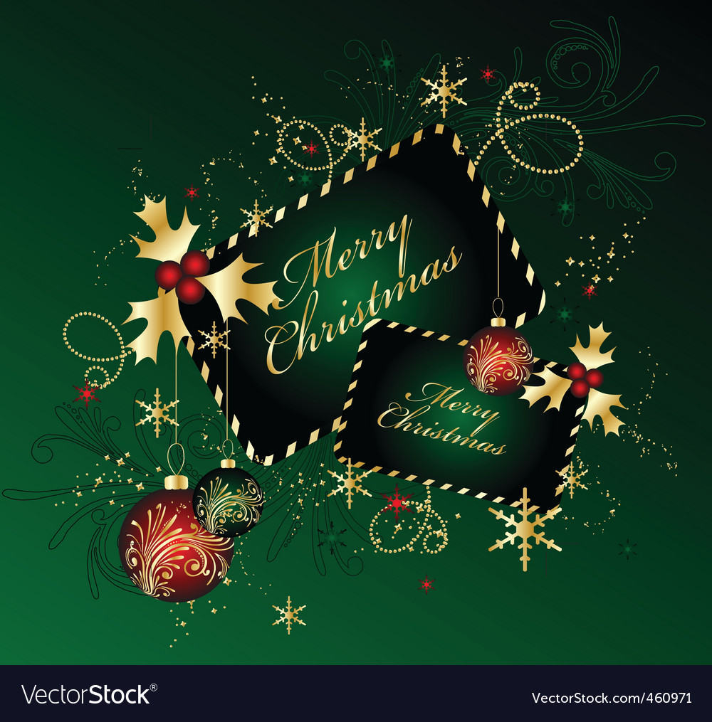 Christmas background Royalty Free Vector Image