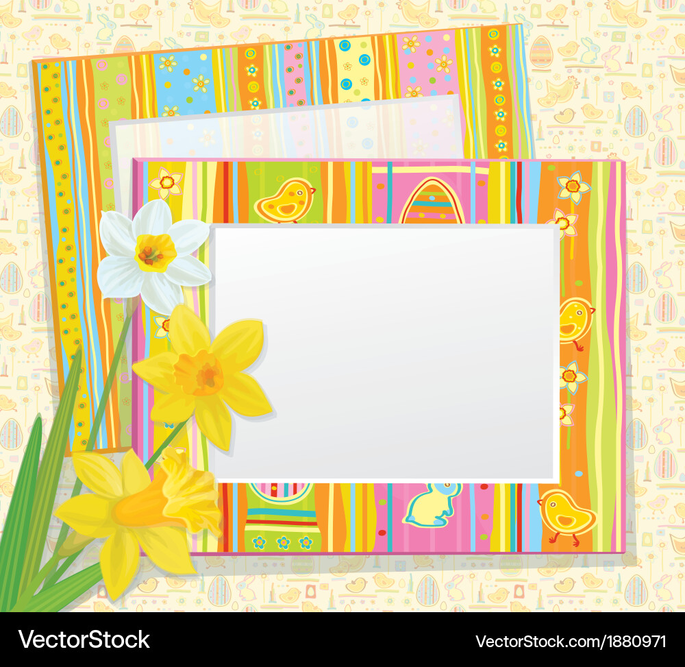 Easter card Royalty Free Vector Image - VectorStock