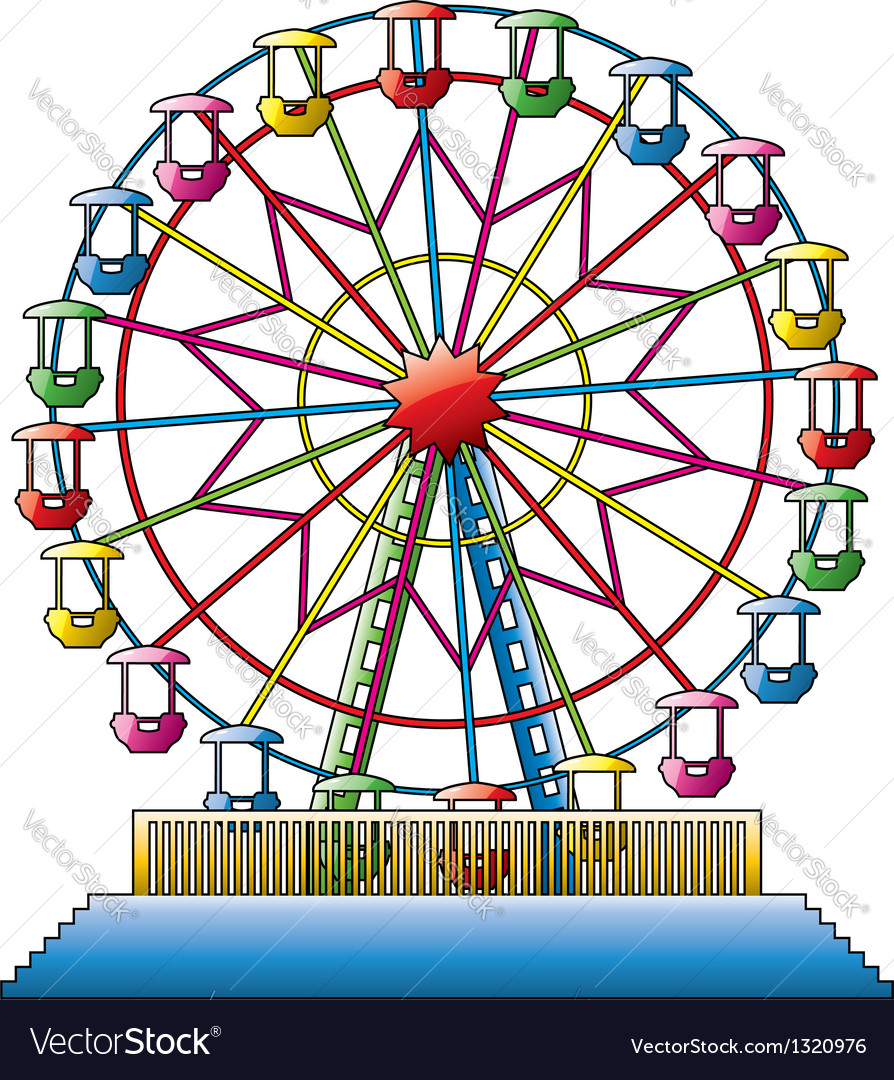 Animated Clipart-ferris wheel animated clipart