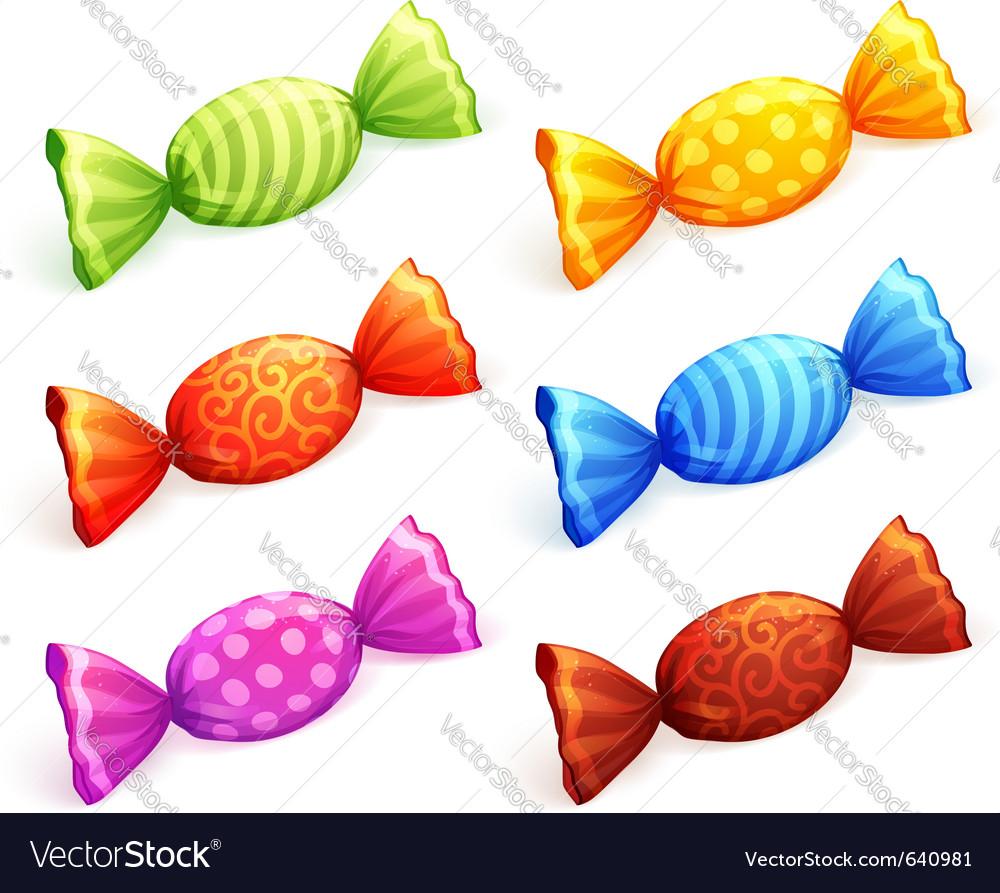 colorful candies royalty free