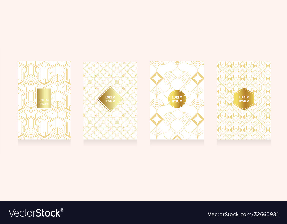 Modern gold in art geometry style texture style vector image Modern gold in art geometry style texture style