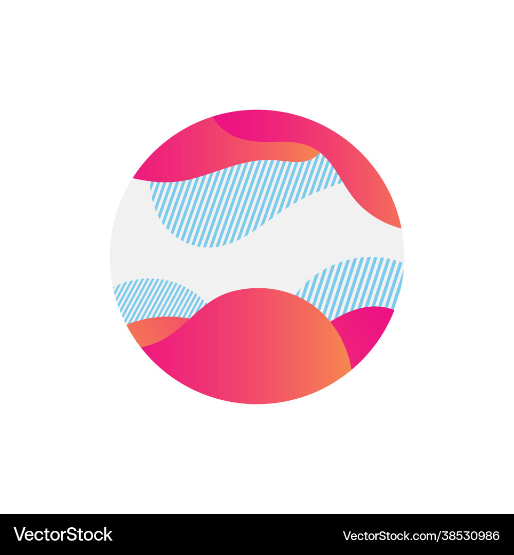 Abstract liquid shape fluid design Royalty Free Vector Image