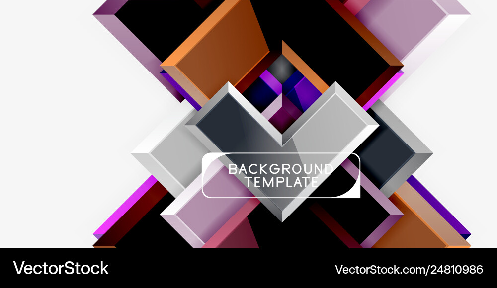 Glossy arrows background Royalty Free Vector Image