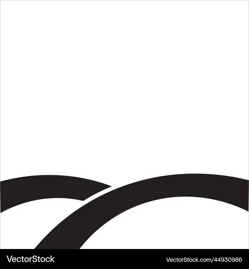 Header footer Royalty Free Vector Image - VectorStock
