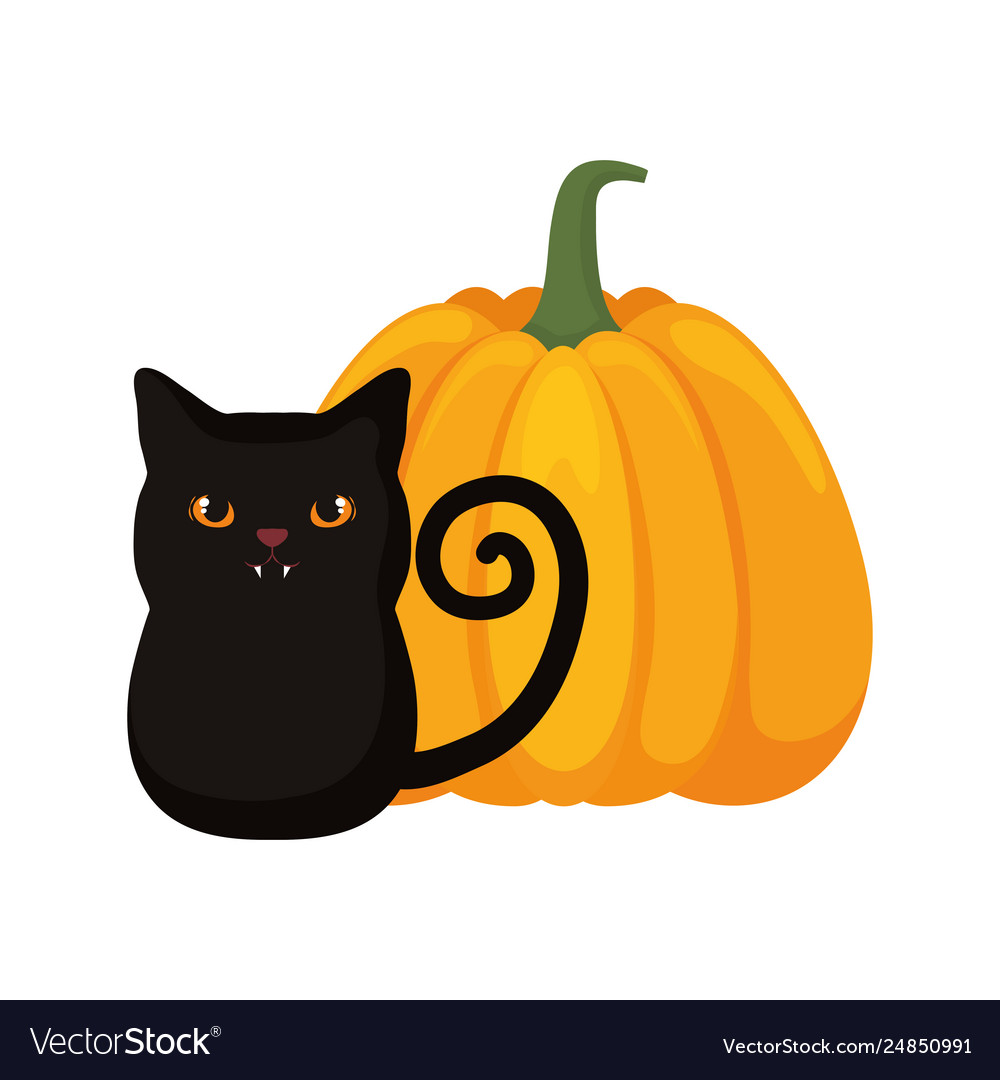 Halloween pumpkin design Royalty Free Vector Image