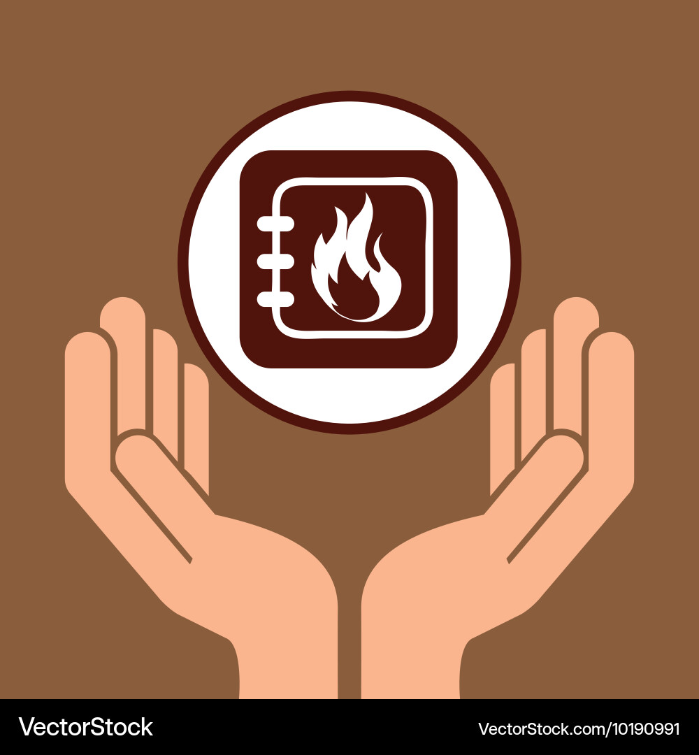 Hand holding menu Royalty Free Vector Image - VectorStock