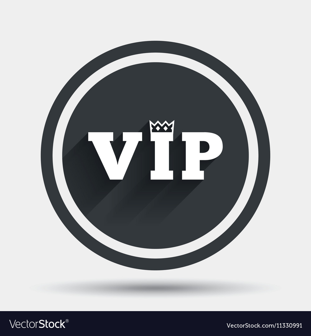 Как выглядит значок вип Vip sign icon membership symbol Royalty Free Vector Image