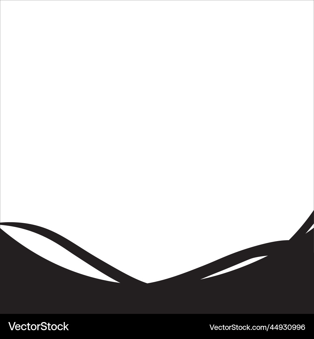 Header footer Royalty Free Vector Image - VectorStock