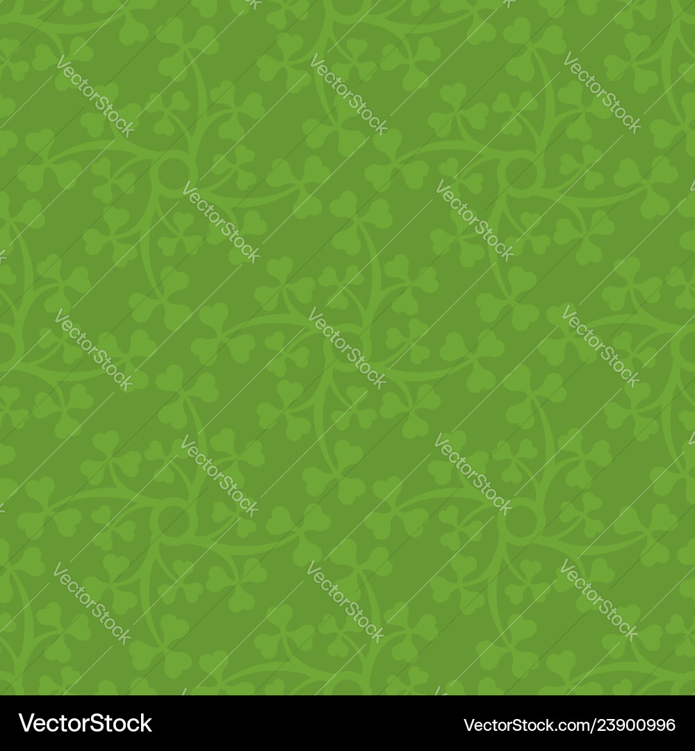 Patrick day seamless pattern Royalty Free Vector Image