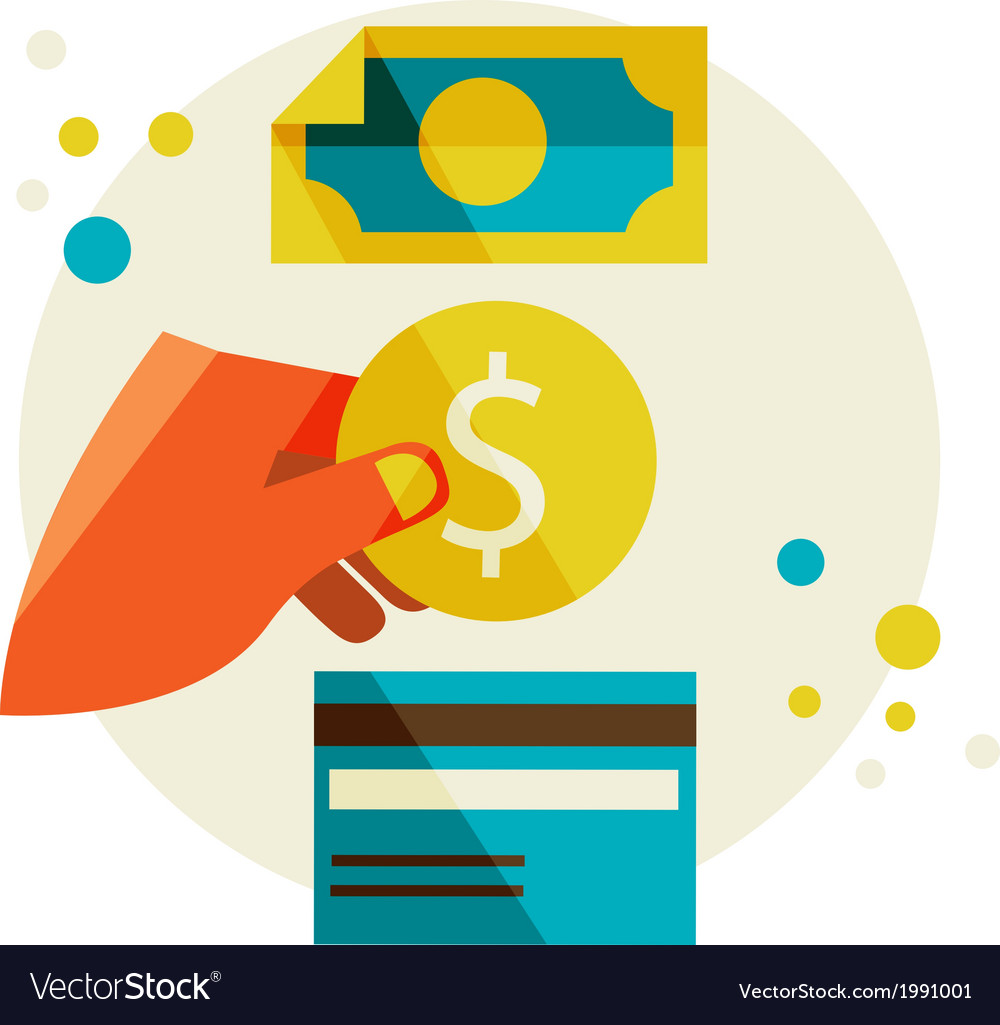 Money Exchange Royalty Free Vector Image Vectorstock Money Exchange