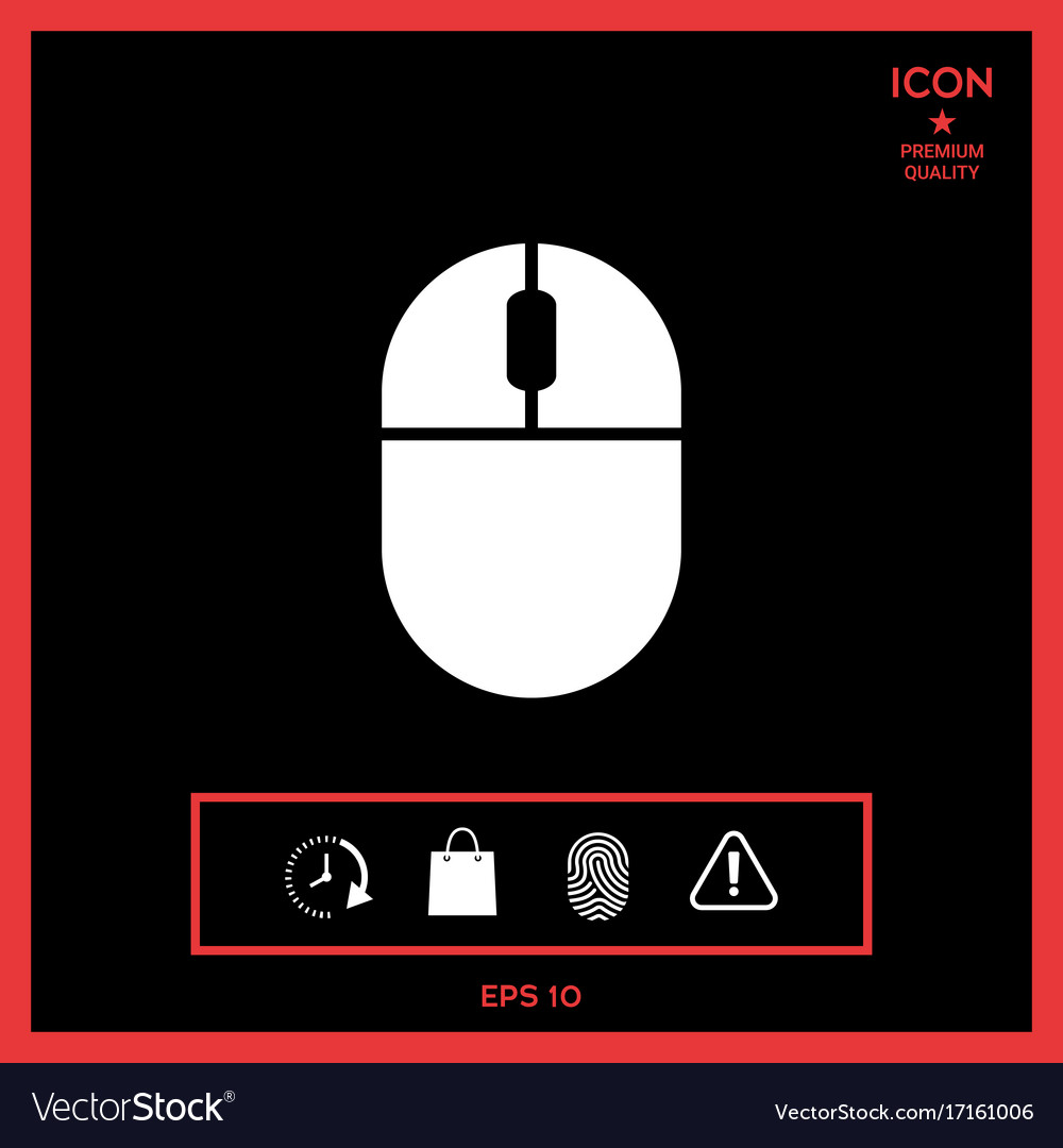 Computer mouse icon Royalty Free Vector Image - VectorStock