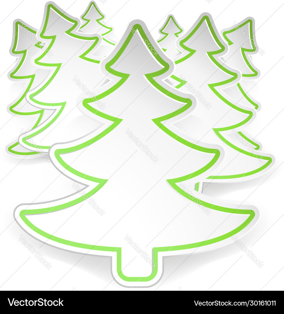 Picture Tree2 Royalty Free Vector Image Vectorstock