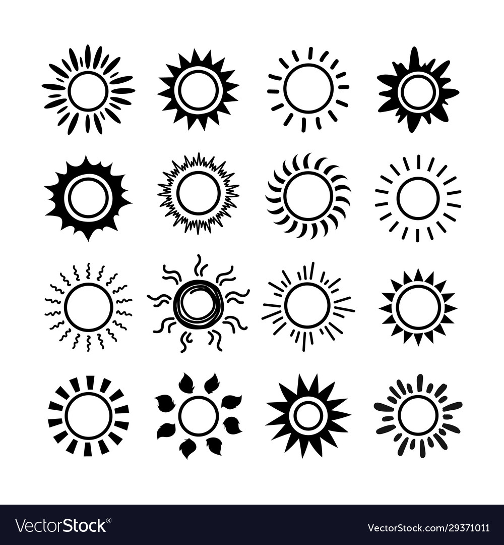 Sun Icon Vector