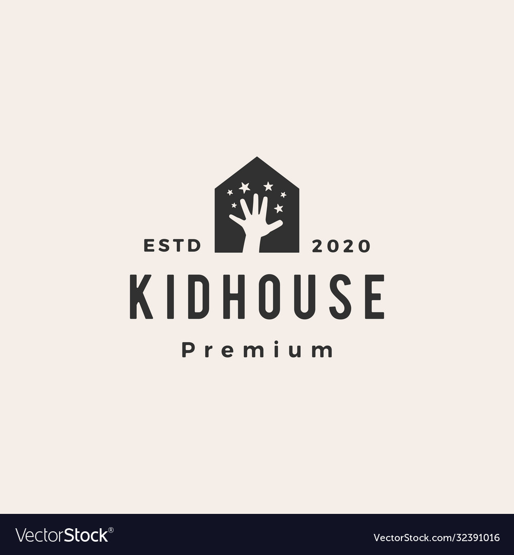 Kid kids house home mortgage roarchitect Vector Image