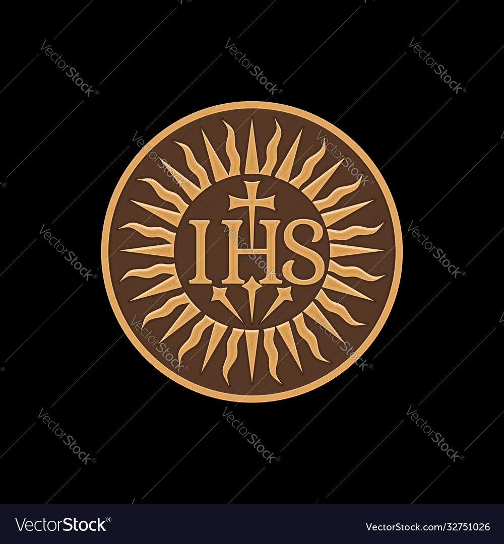 Jesuit order Royalty Free Vector Image - VectorStock