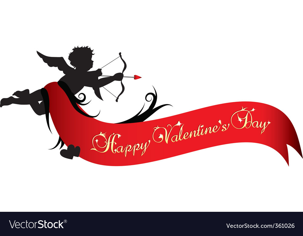 Valentine S Day Banner Royalty Free Vector Image