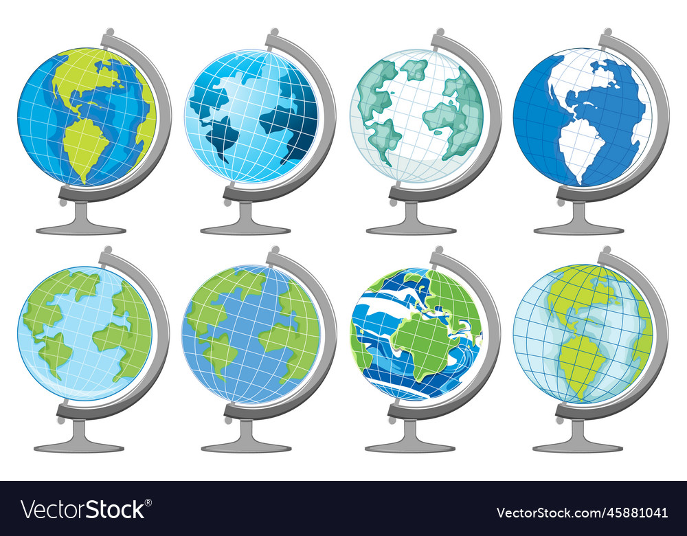 Earth globe models