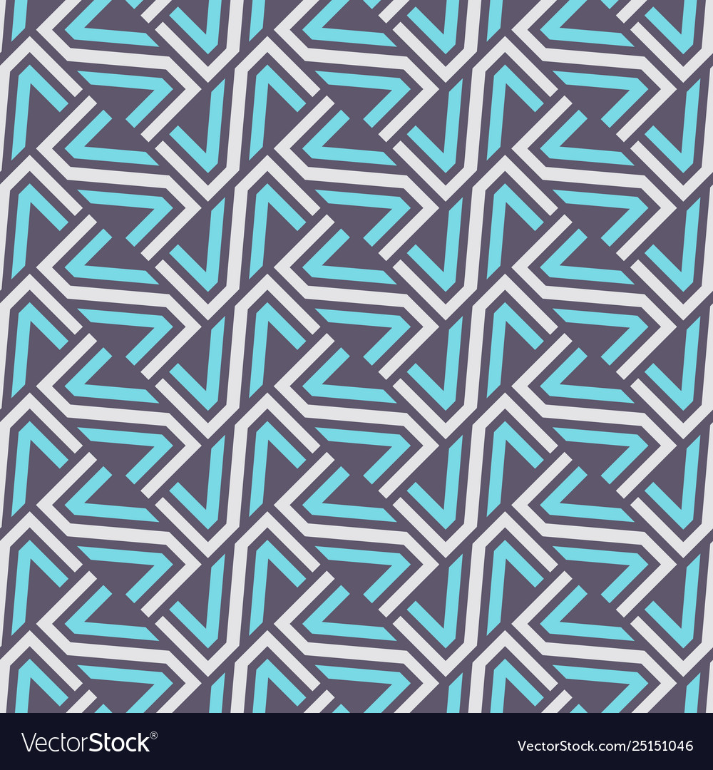 Abstract seamless patters from striped elements Vector Image