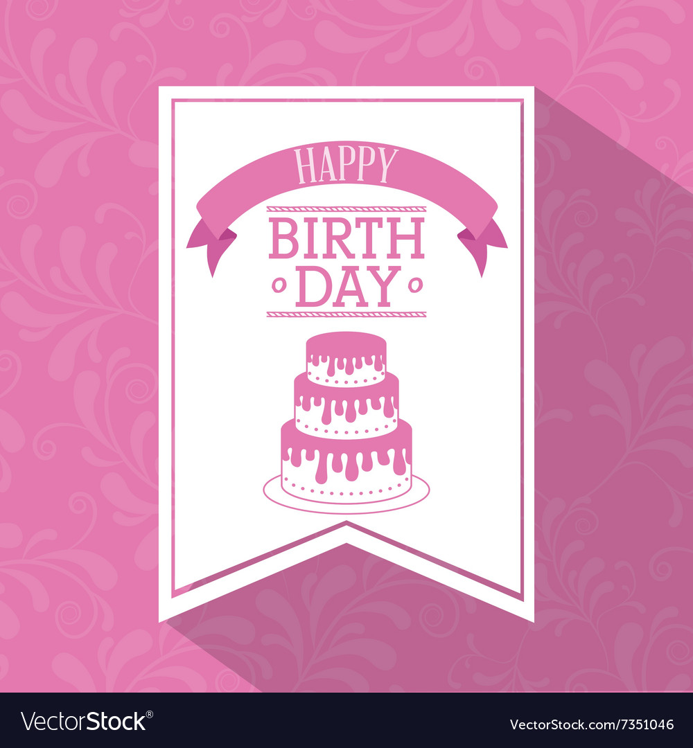 Happy birthday design Royalty Free Vector Image