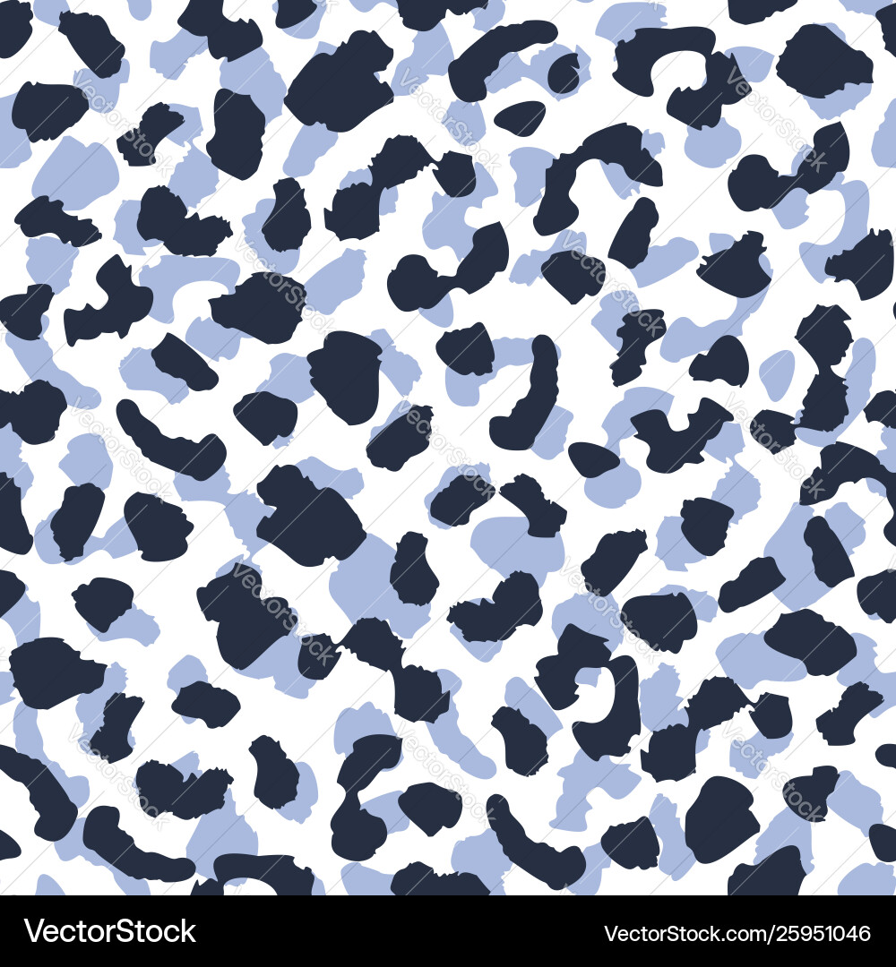 Leopard skin seamless pattern texture abstract Vector Image