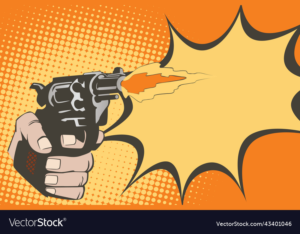 Stock hands of people in the style pop art Vector Image