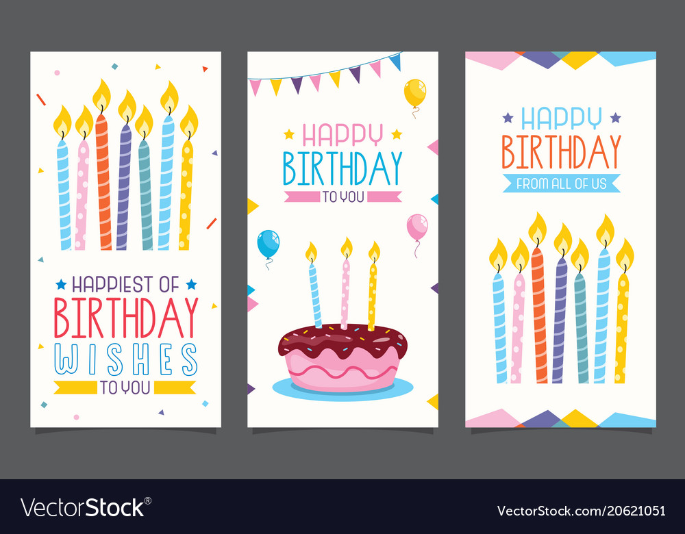 Birthday invitation card design