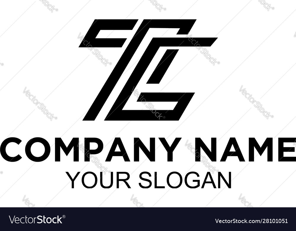 Simple Zg Logo Design Royalty Free Vector Image