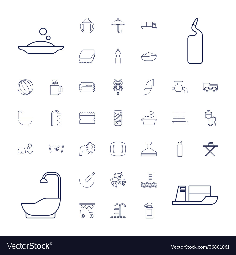 37 water icons