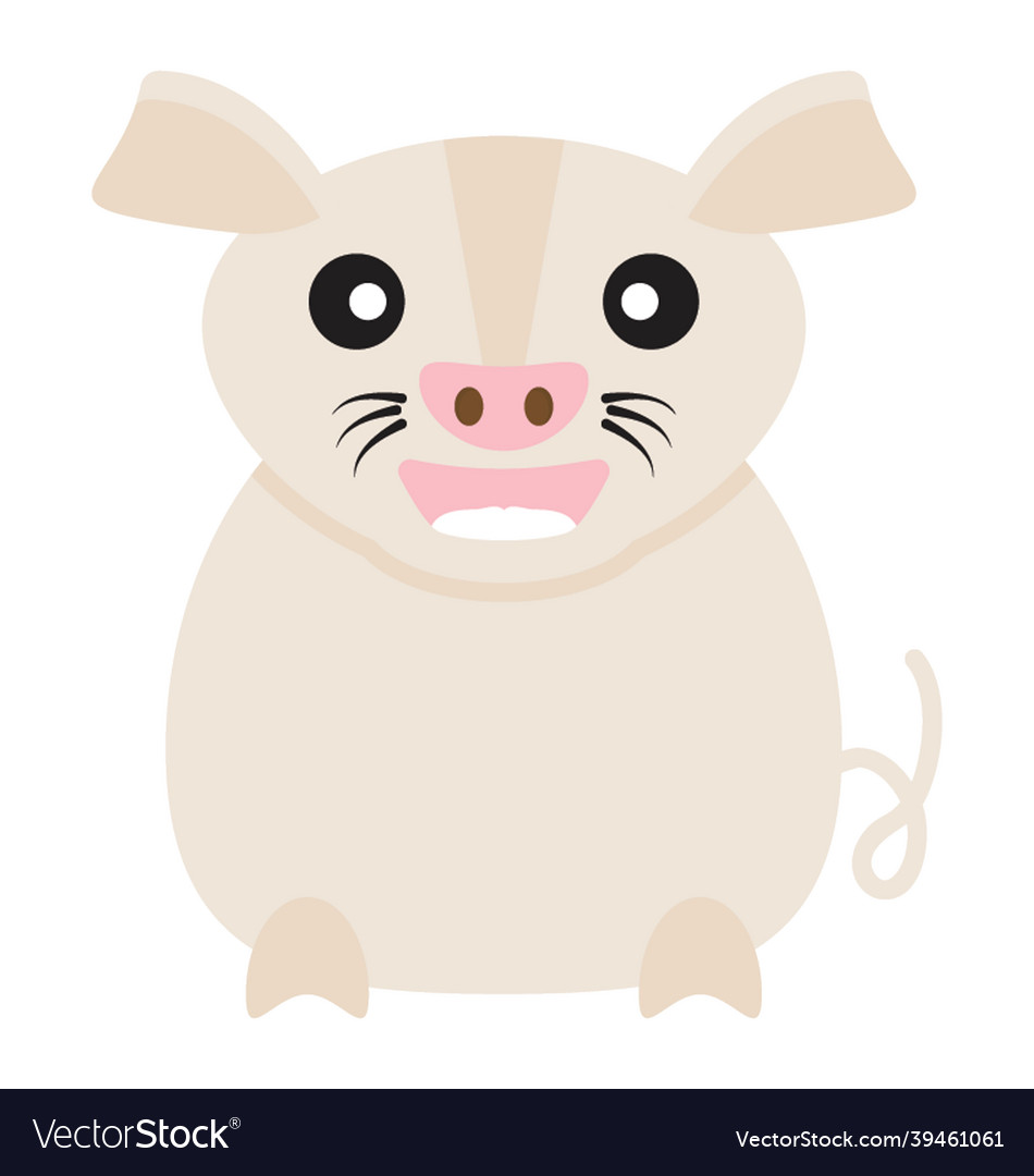 Piglet Royalty Free Vector Image - VectorStock