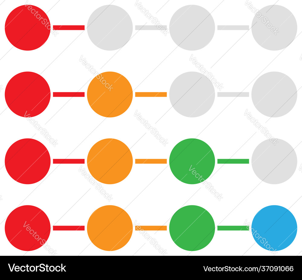 Loader preloader progress bar element Royalty Free Vector