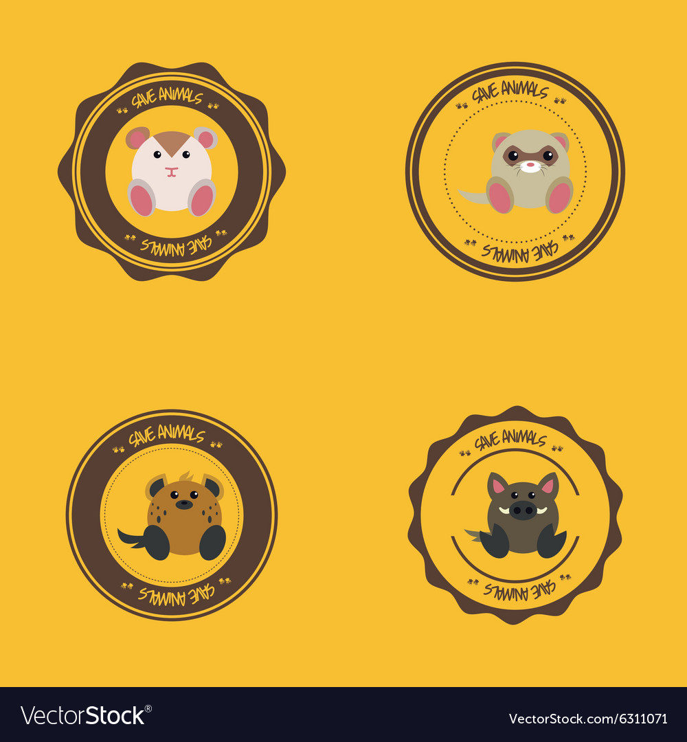 Save animals Royalty Free Vector Image - VectorStock Save animals Royalty Free Vector Image - VectorStock