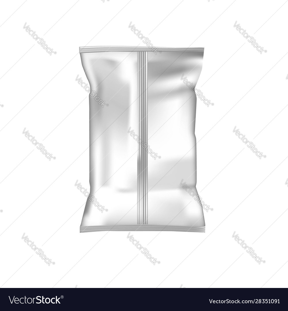 Download Snack Packaging Mockup Back View Royalty Free Vector Image