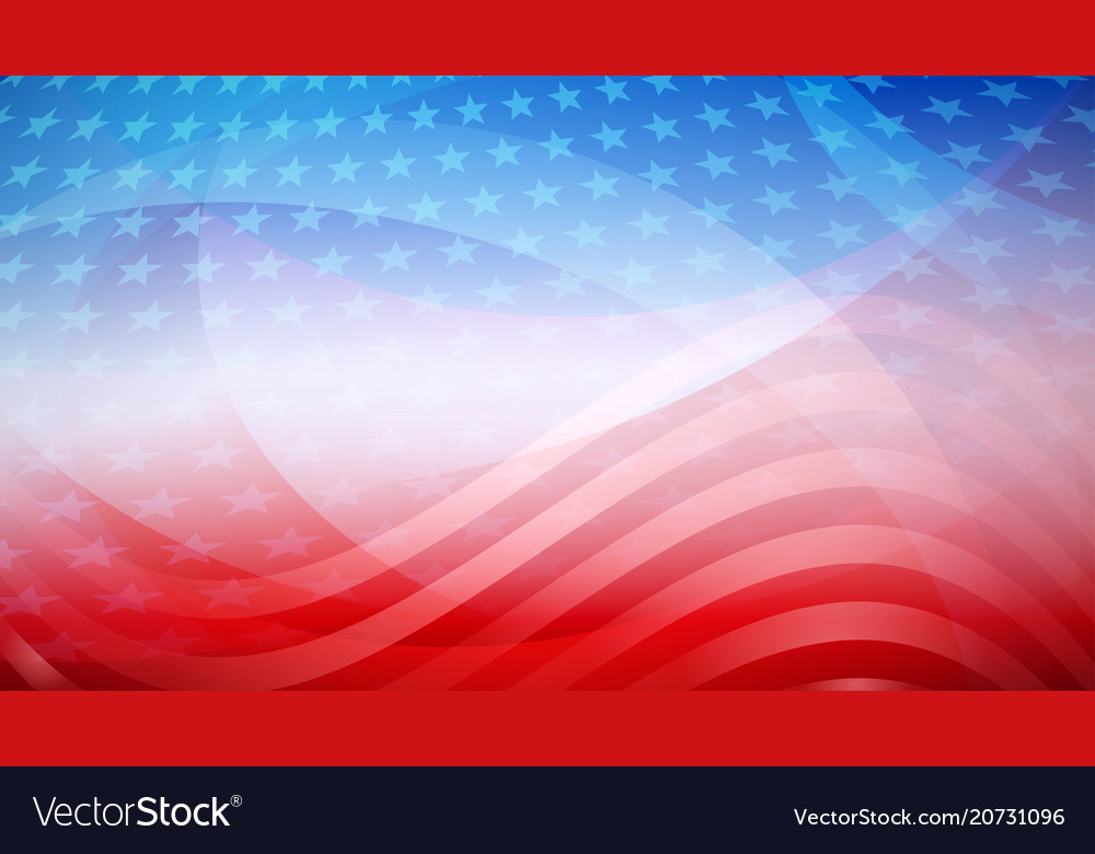 Independence day abstract background Royalty Free Vector