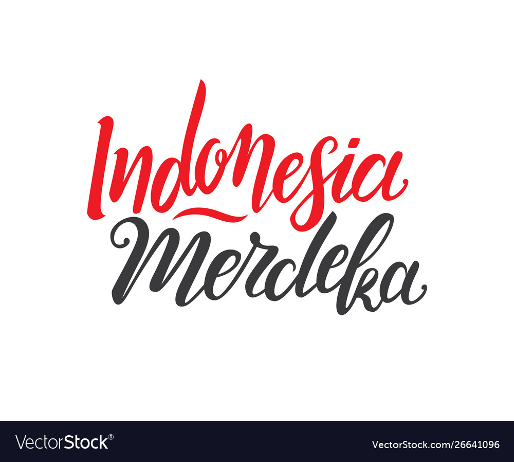 Indonesian Independence Day Royalty Free Vector Image