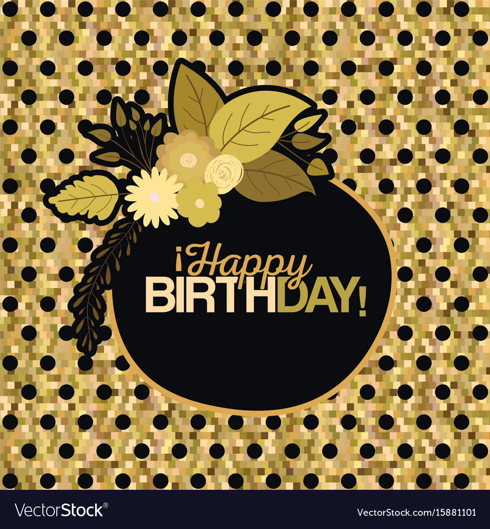Sepia Color Dotted Background With Frame With Vector Image