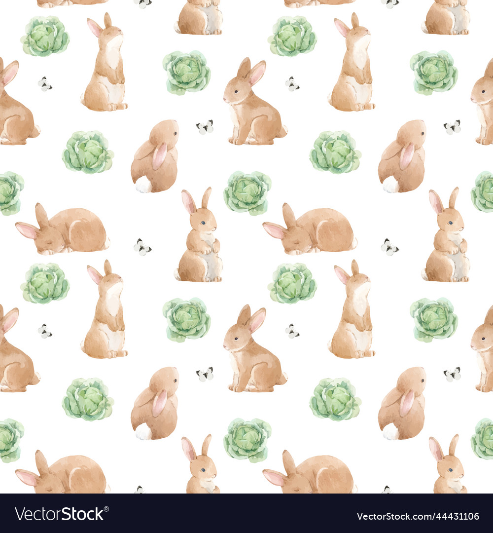 Beautiful seamless pattern with cute