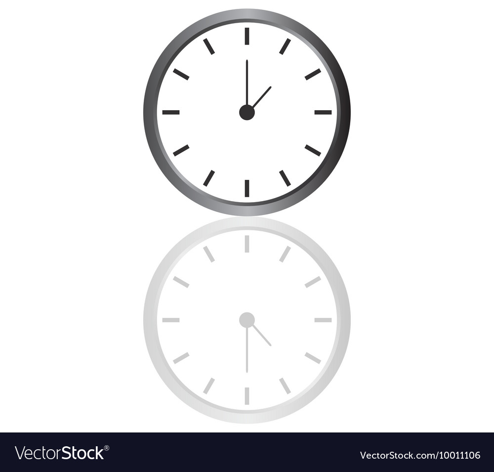 Clock Royalty Free Vector Image - VectorStock