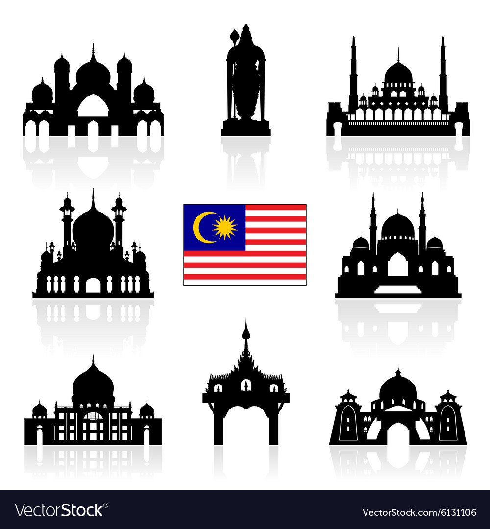 Malaysia Icon Royalty Free Vector Image Vectorstock