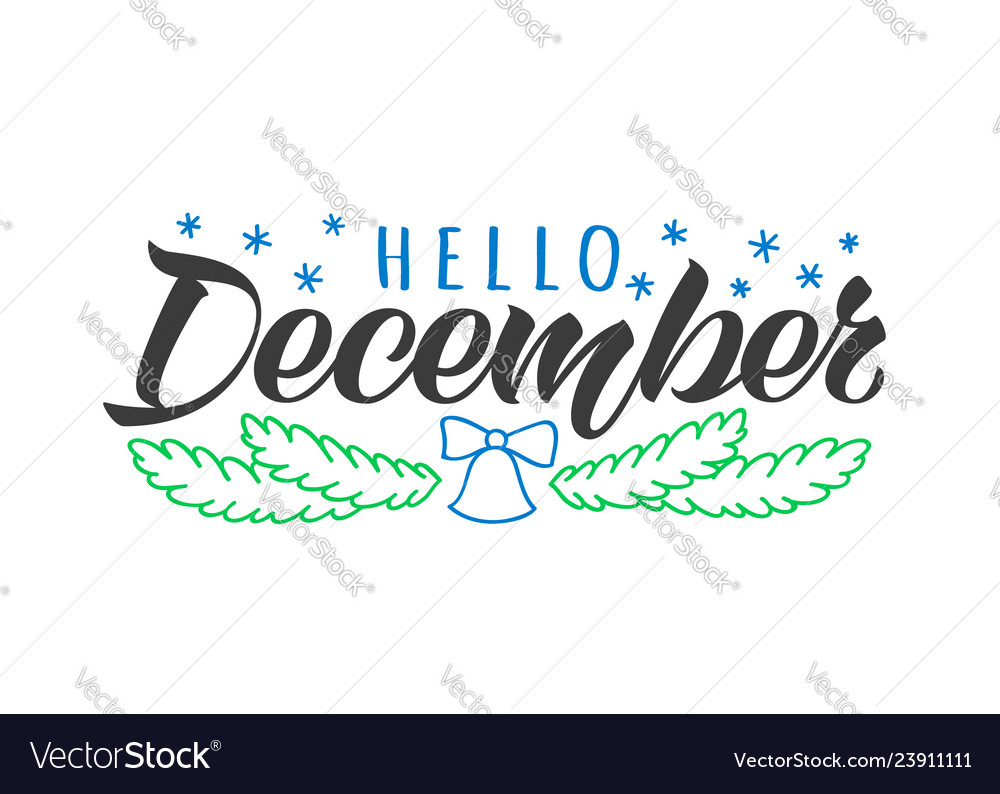 Featured image of post Hello December Calligraphy