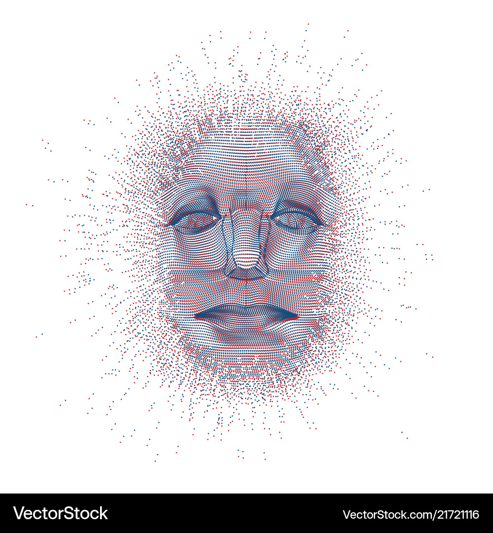 Ai face Royalty Free Vector Image - VectorStock