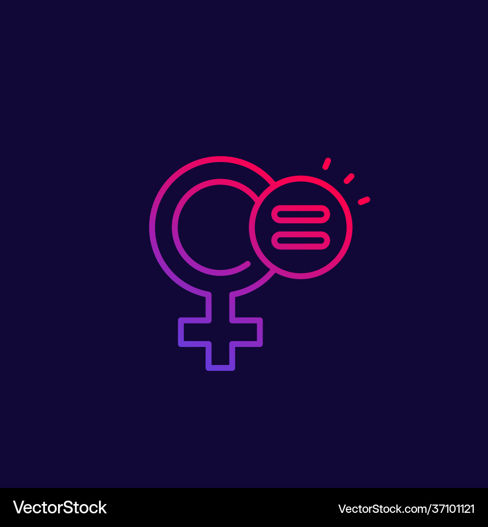 Menopause line icon for web Royalty Free Vector Image