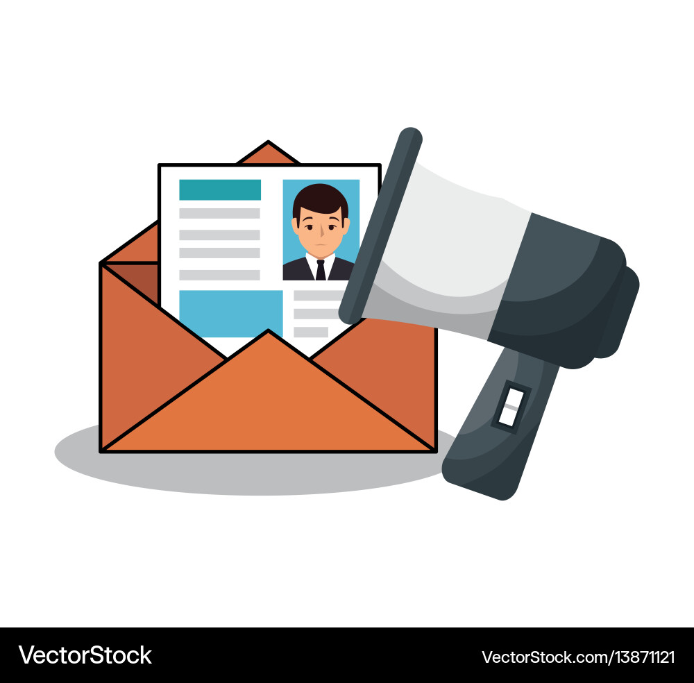Recruitment human resources icon Royalty Free Vector Image