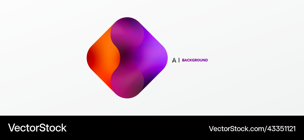 Round shapes and circle geometric abstract Vector Image