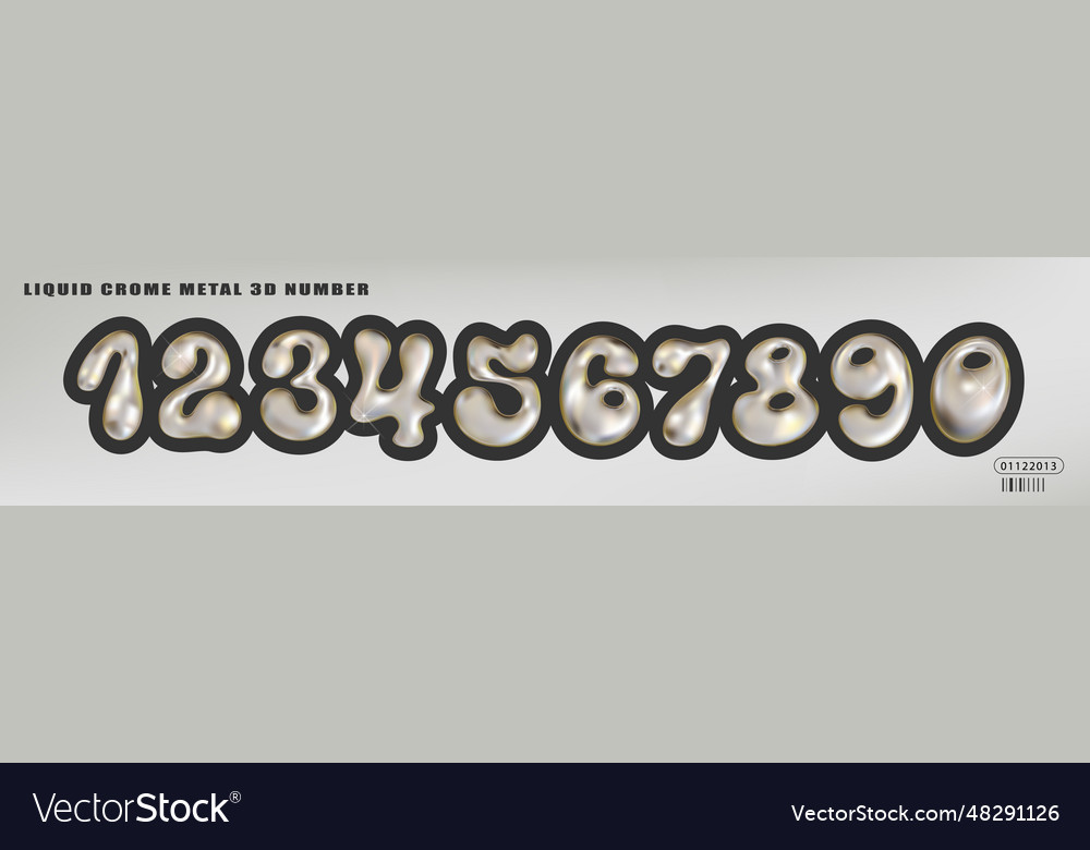 Premium Vector  Metallic y2k font liquid bubble iron alphabet