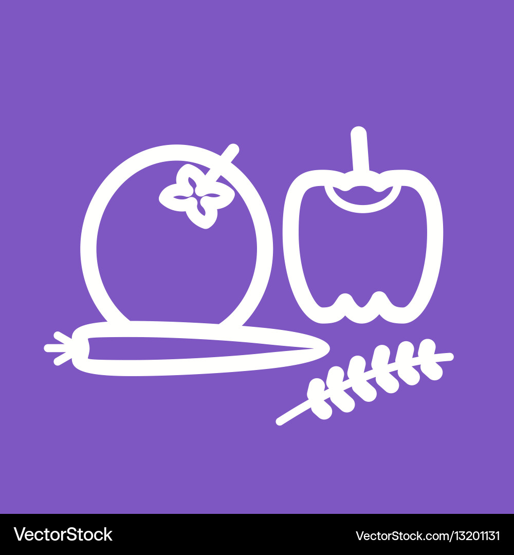 Vegetables Royalty Free Vector Image - VectorStock