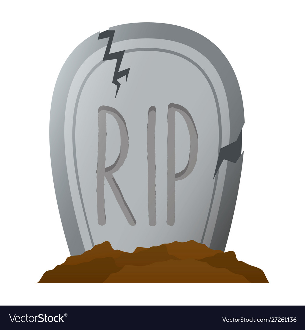 Graveyard RIP Icon Design PNG Images