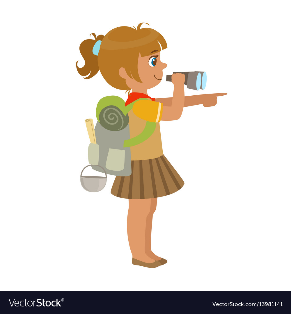 Girl cheap scout backpack